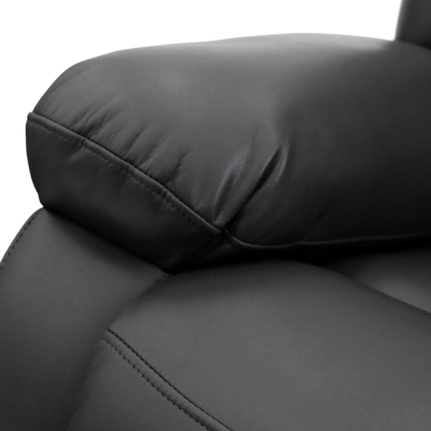 Costa Electric Recliner Sofa Black 3 Seater - Furniturezone