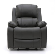 Costa Electric Recliner Sofa Black Armchair - Furniturezone