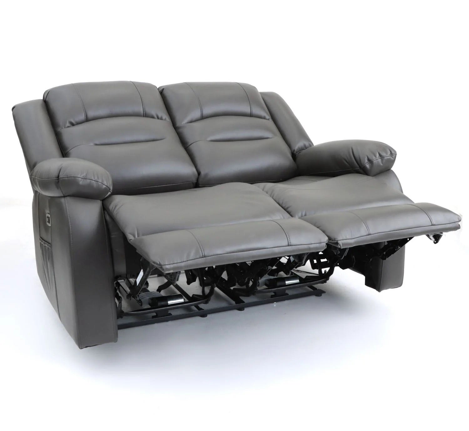 Costa Electric Recliner Sofa Grey 2 Seater - Furniturezone