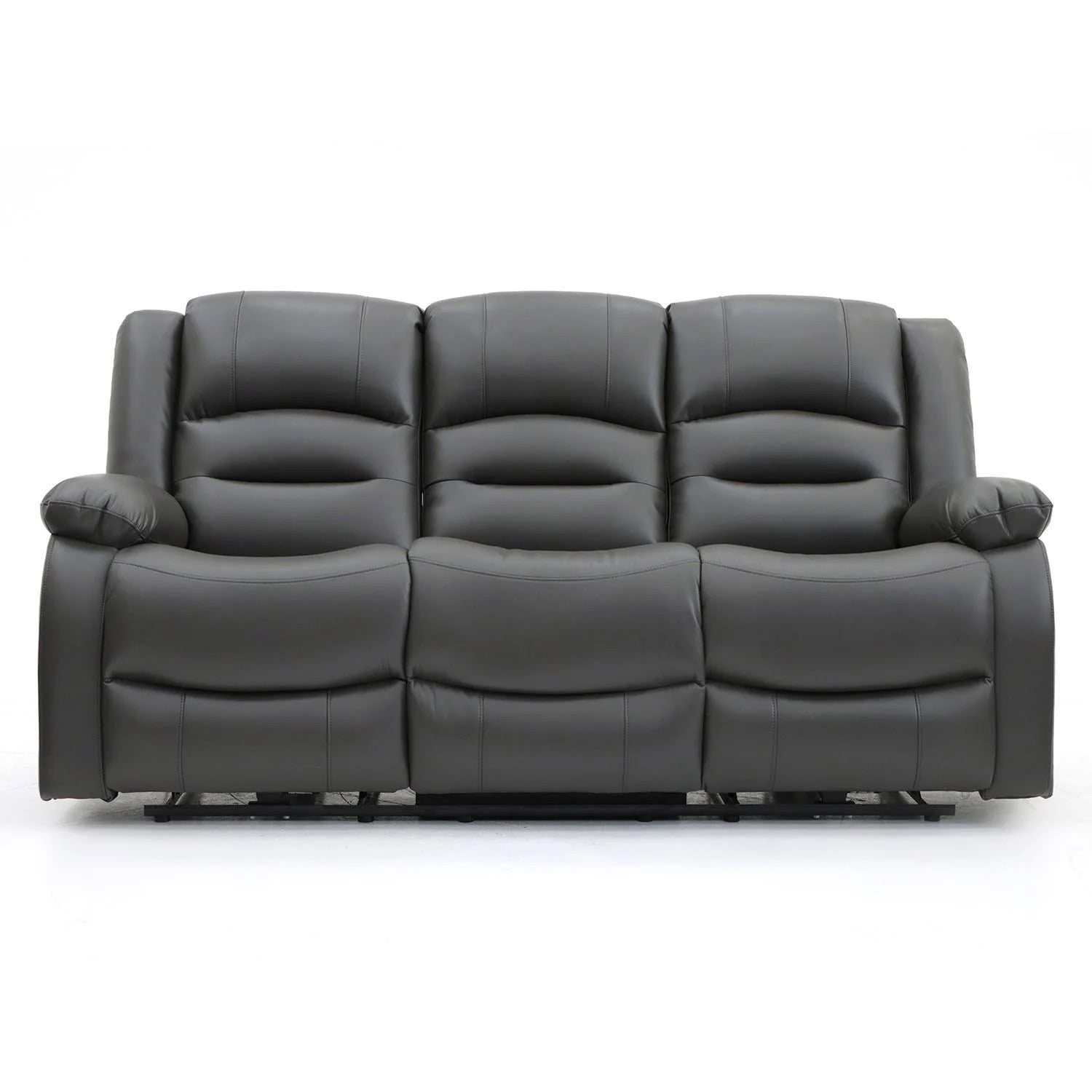Costa Electric Recliner Sofa Grey 3 Seater - Furniturezone