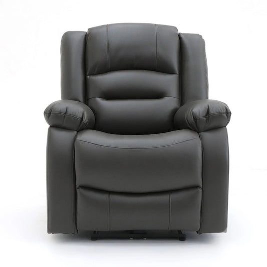 Costa Electric Recliner Sofa Grey Armchair - Furniturezone