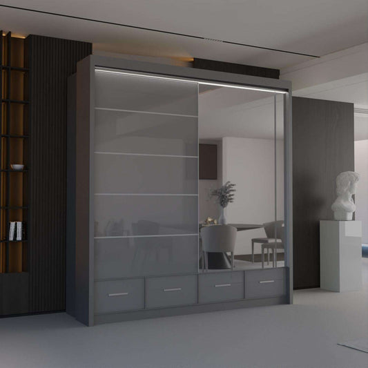 Delsie Sliding Wardrobe - Furniturezone