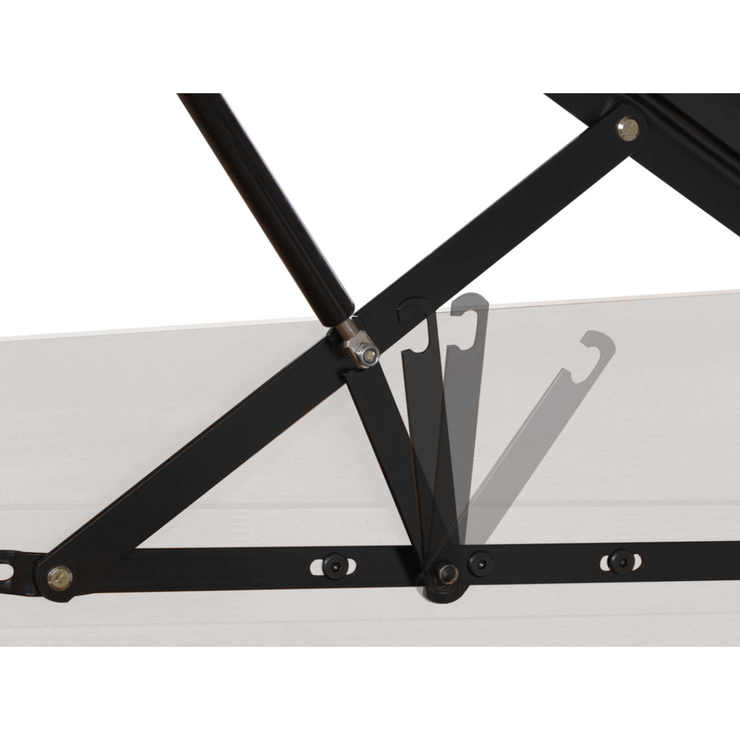 Delta 2.0 Ottoman Storage Navy Blue Bed Frame - Furniturezone