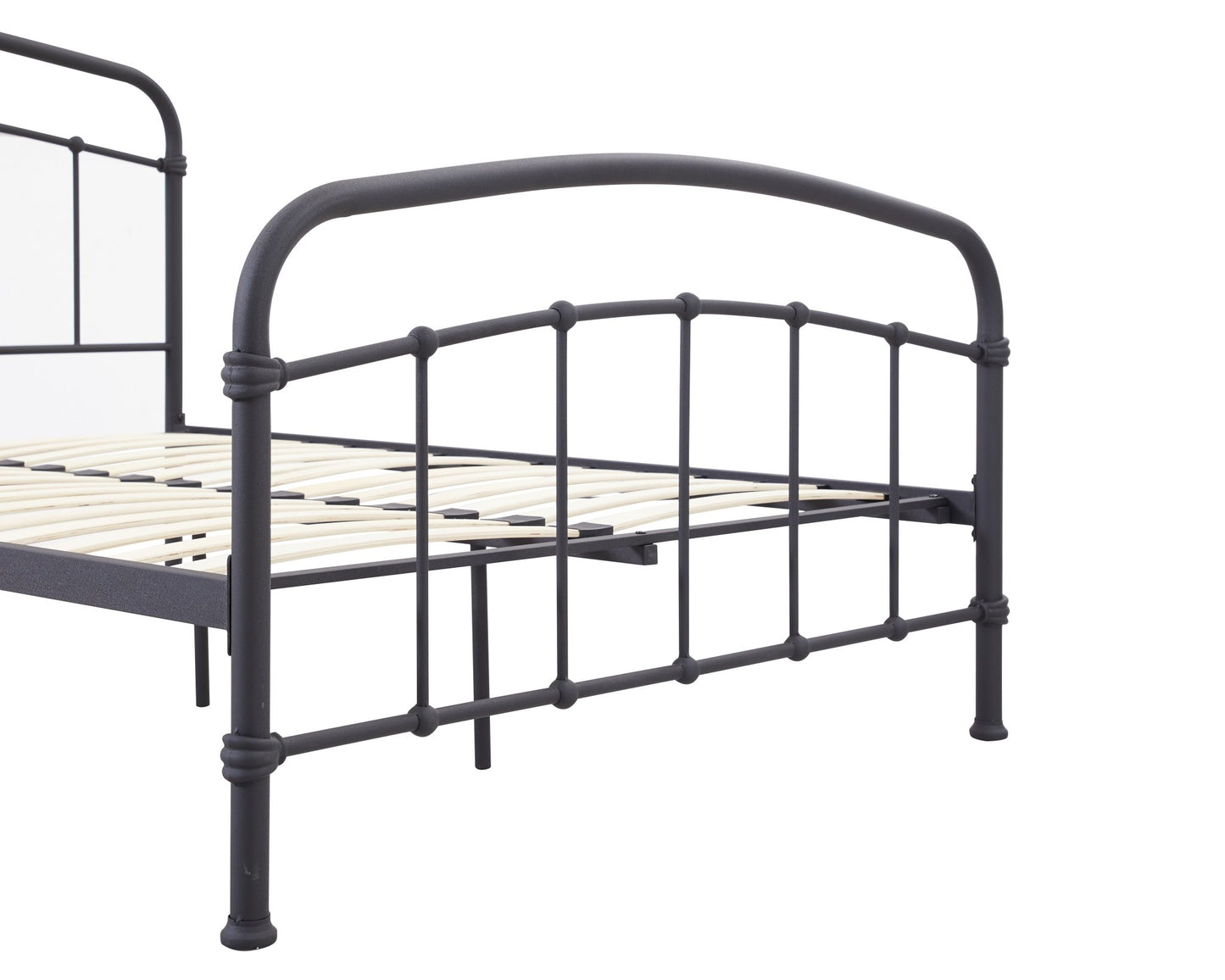 Derwent Metal Bed Frame - Copper & Black - Furniturezone
