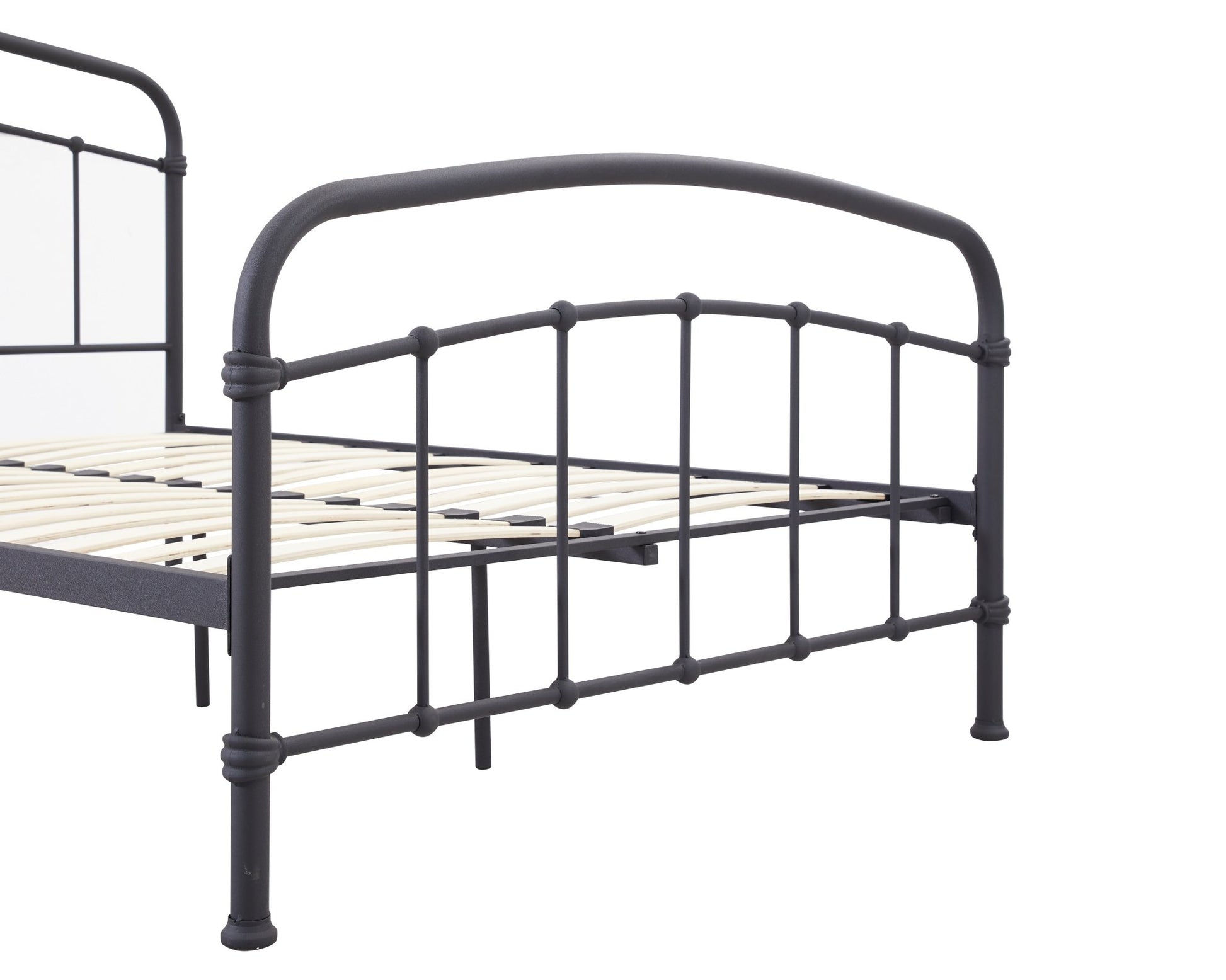 Derwent Metal Bed Frame - Copper & Black - Furniturezone
