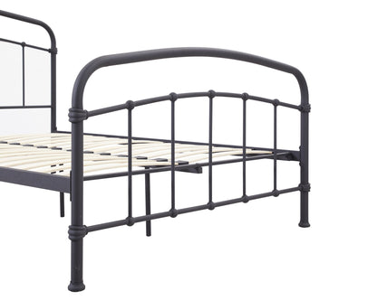 Derwent Metal Bed Frame - Copper & Black - Furniturezone