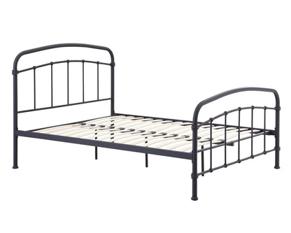 Derwent Metal Bed Frame - Copper & Black - Furniturezone