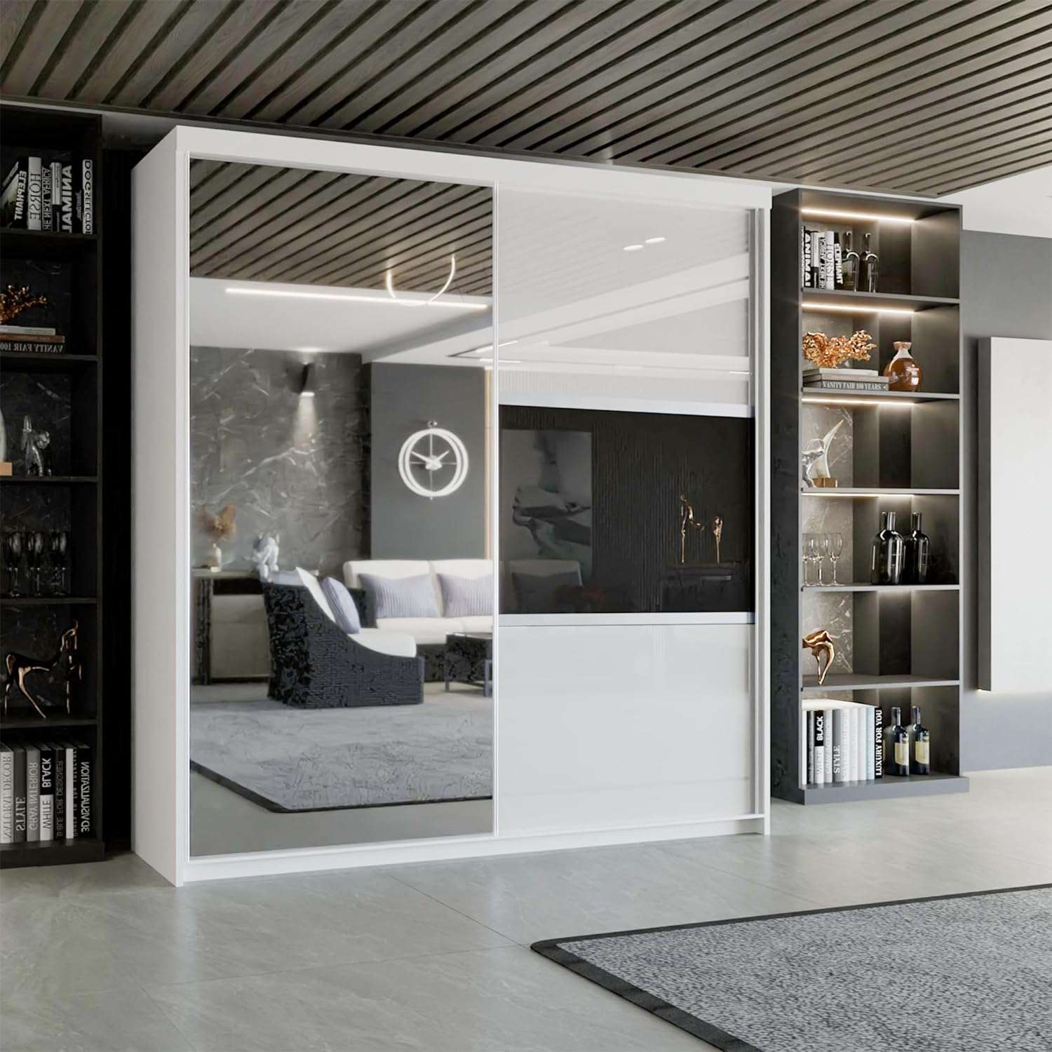 Doria Sliding Wardrobe - Furniturezone