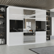 Doria Triple 250cm Sliding Wardrobe - Furniturezone