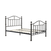 Dumont Black Nickel Bed Frame - Furniturezone