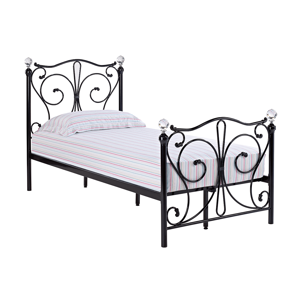 Eden Black Bed Frame - Furniturezone
