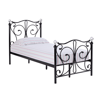 Eden Black Bed Frame - Furniturezone