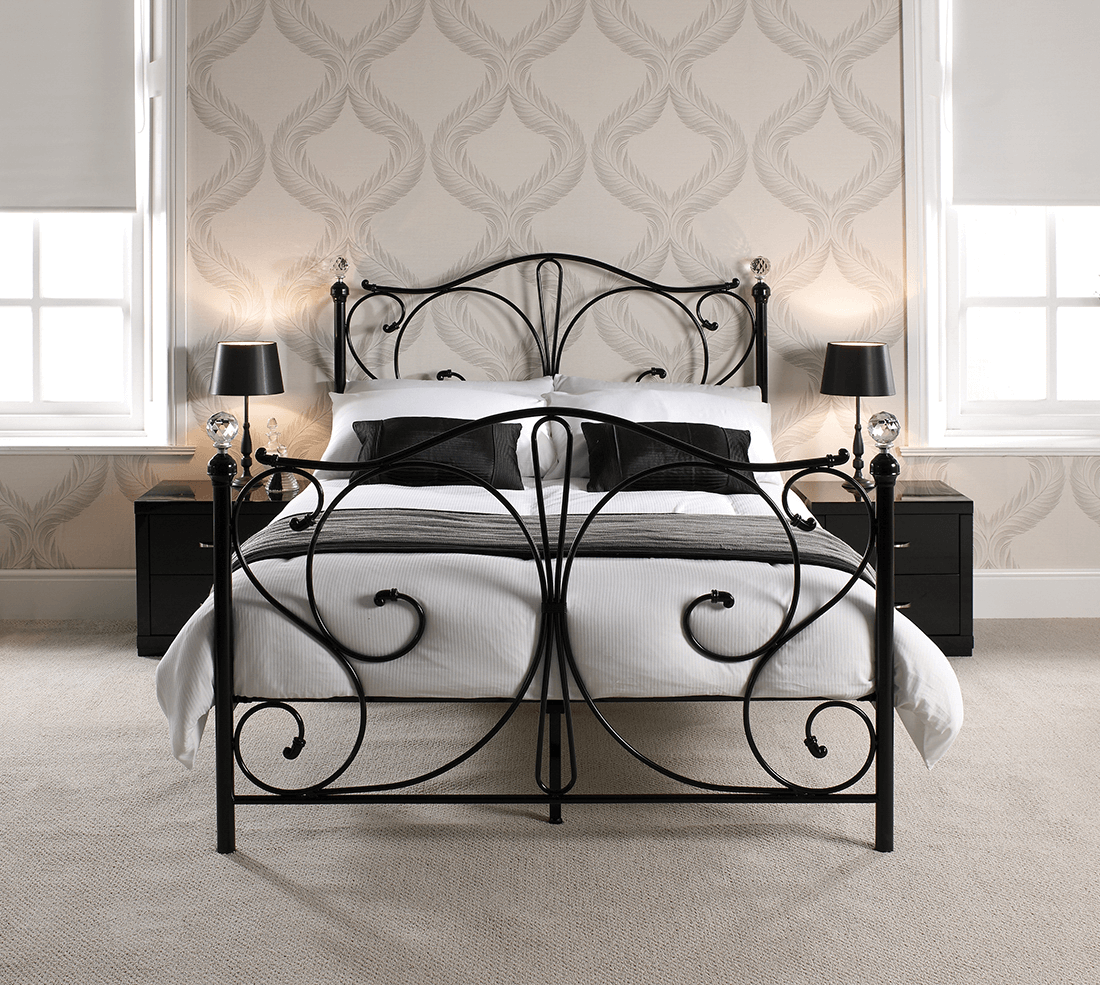 Eden Black Bed Frame - Furniturezone