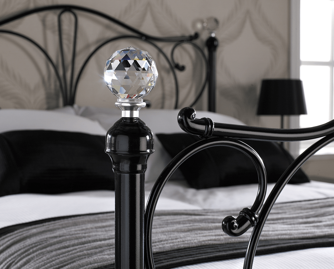 Eden Black Bed Frame - Furniturezone