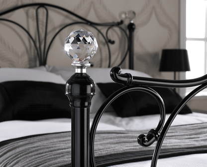 Eden Black Bed Frame - Furniturezone