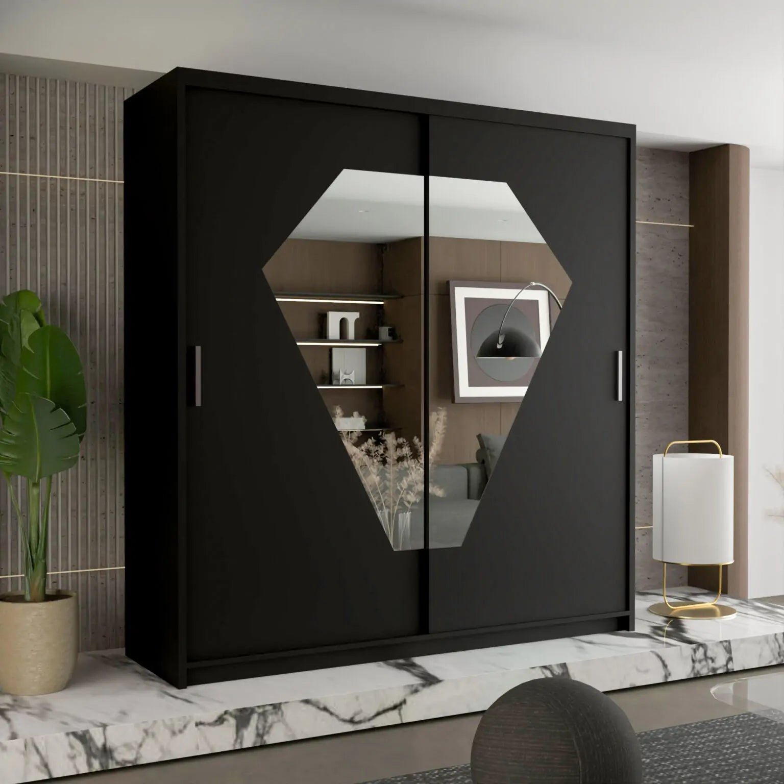 Gem Sliding Wardrobe - Furniturezone
