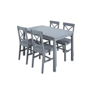 Hitchin Anthracite Grey Dining Table Set - Furniturezone