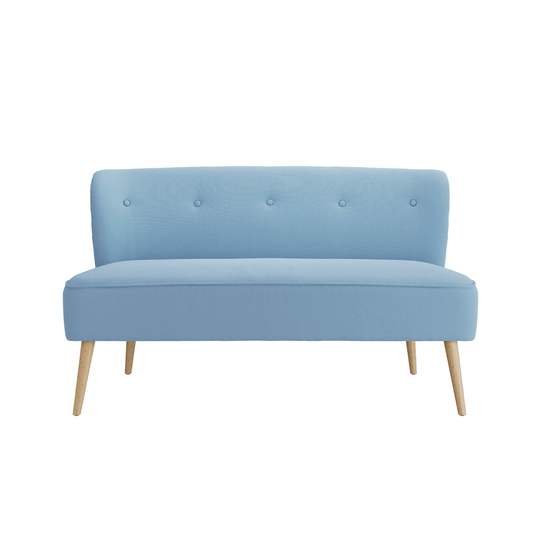 Juliana Blue Two Seater Sofa - Furniturezone