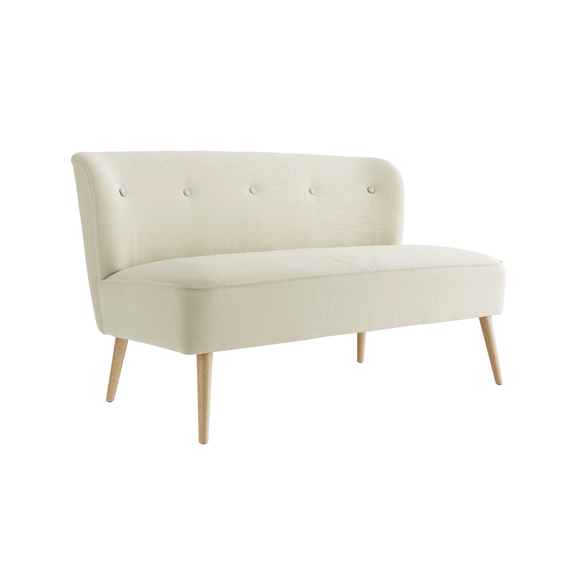 Juliana Sand Beige Two Seater Sofa - Furniturezone