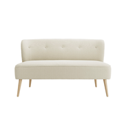 Juliana Sand Beige Two Seater Sofa - Furniturezone
