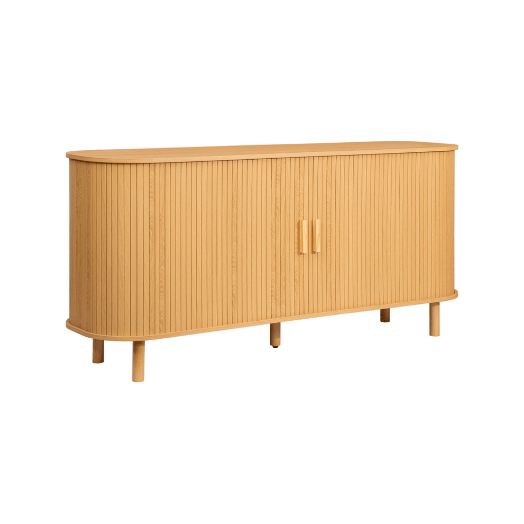 Lille Fluted Oak Sideboard - Furniturezone