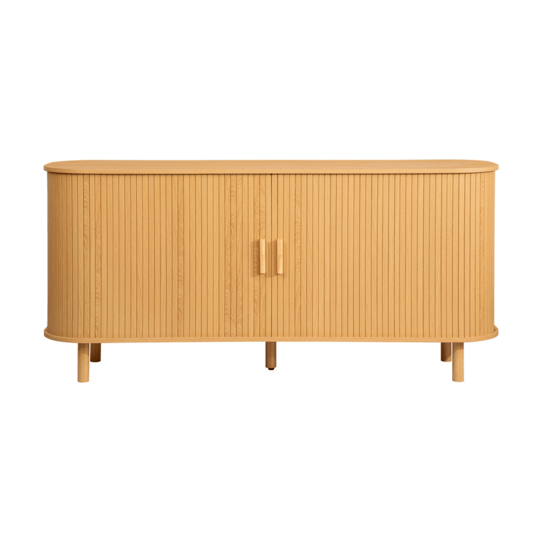 Lille Fluted Oak Sideboard - Furniturezone