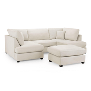 Marino Fabric U Shape Corner Sofa - Furniturezone