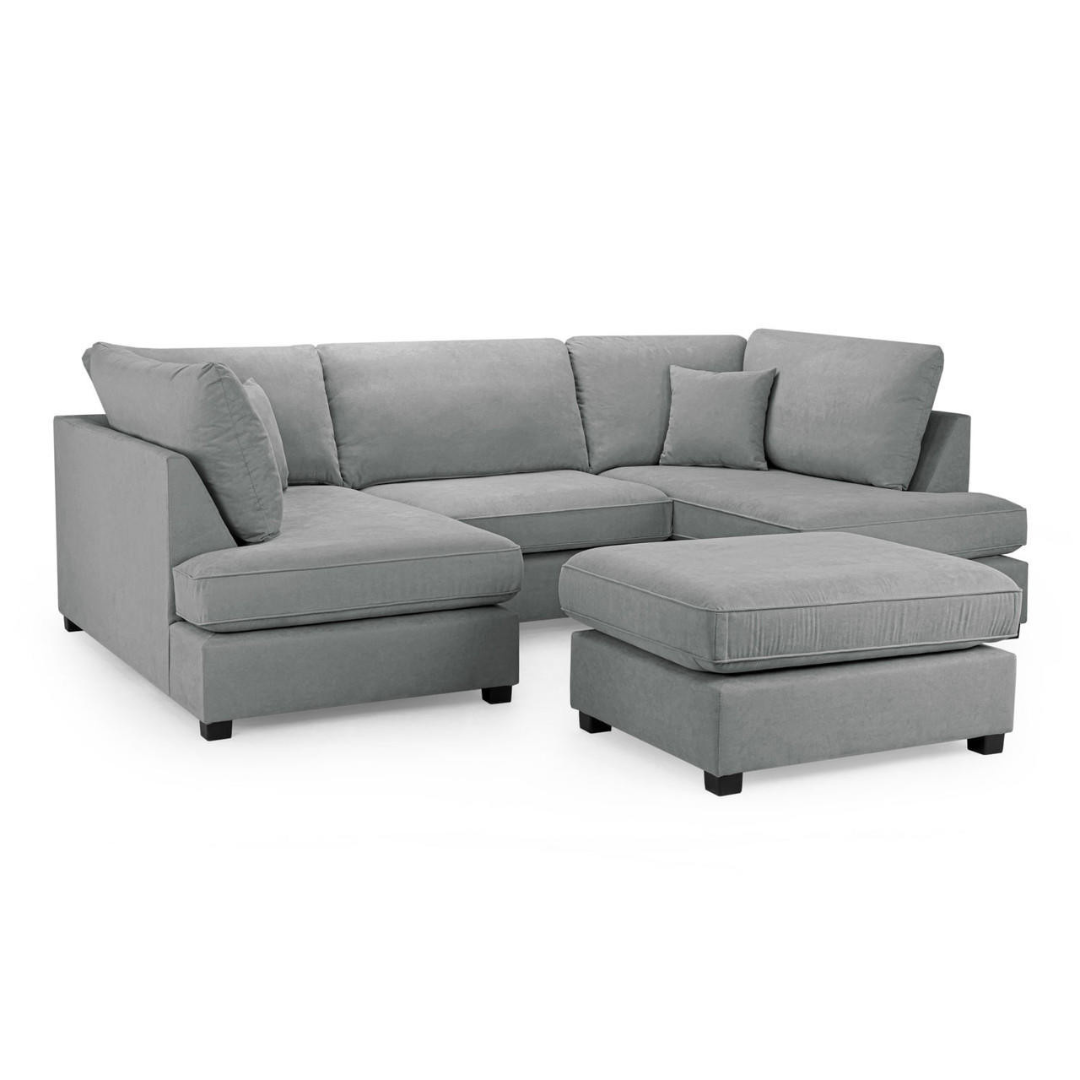 Marino Fabric U Shape Corner Sofa