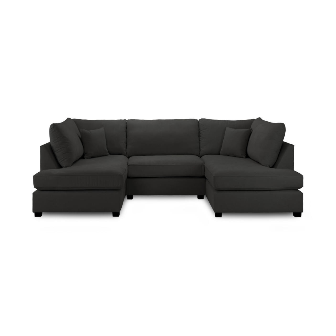 Marino Fabric U Shape Corner Sofa