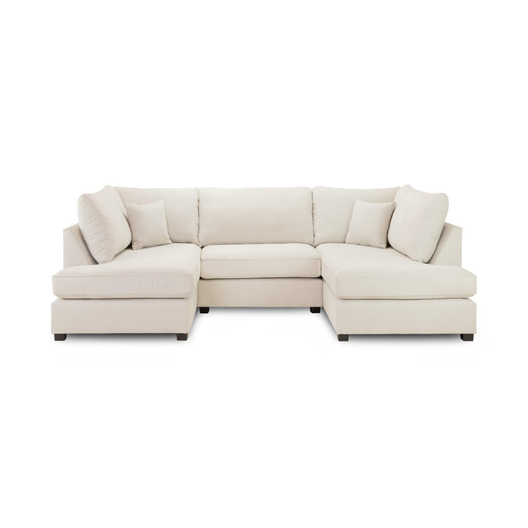 Marino Fabric U Shape Corner Sofa