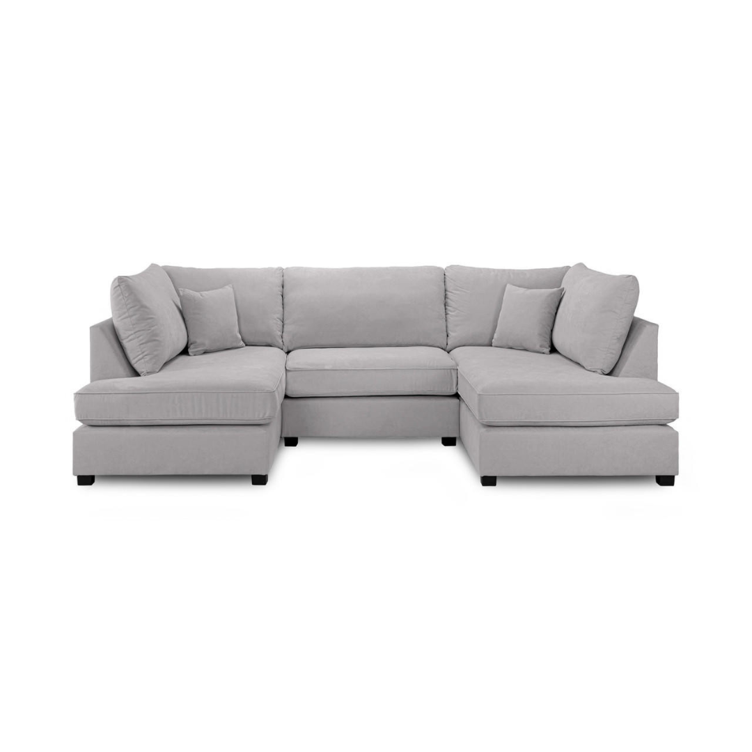 Marino Fabric U Shape Corner Sofa