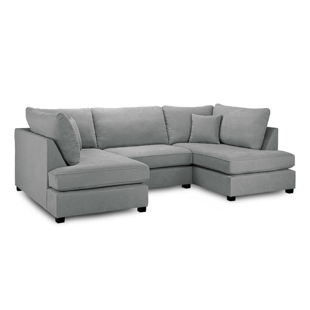 Marino Fabric U Shape Corner Sofa