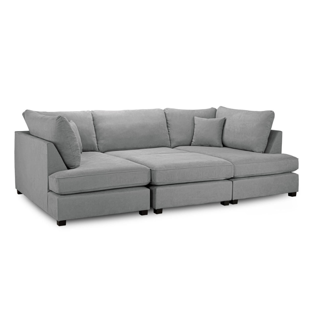 Marino Fabric U Shape Corner Sofa