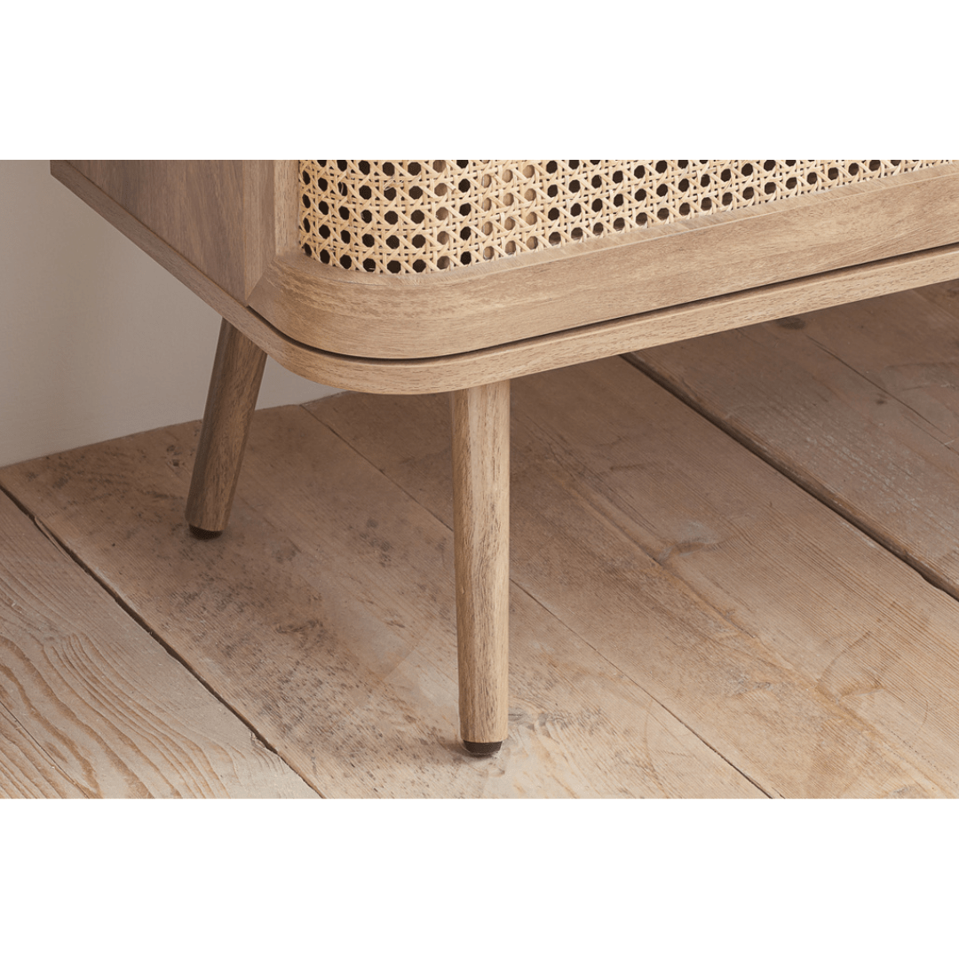 Milo 5 Drawer Rattan Chest - Furniturezone
