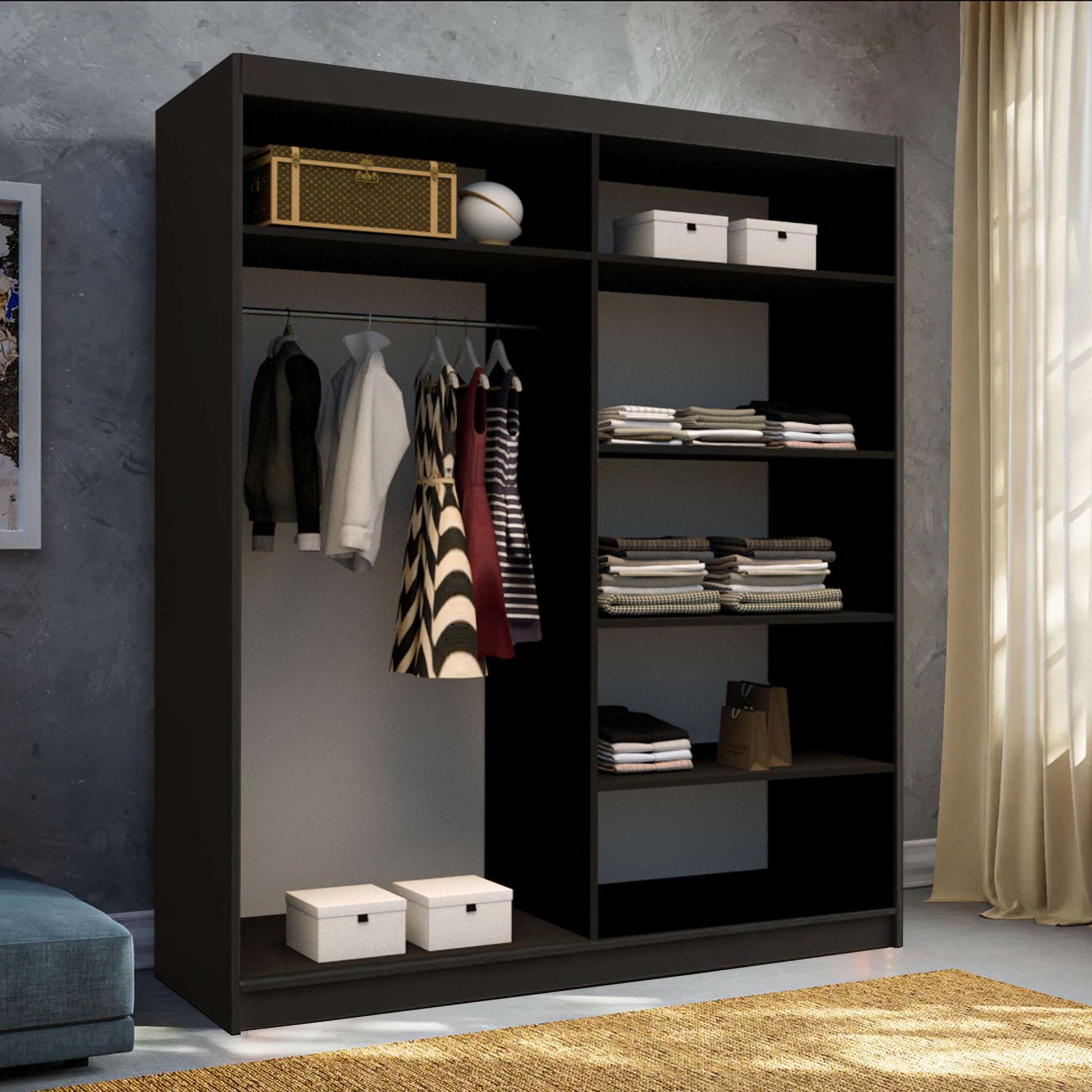 Neda Sliding Wardrobe - Furniturezone