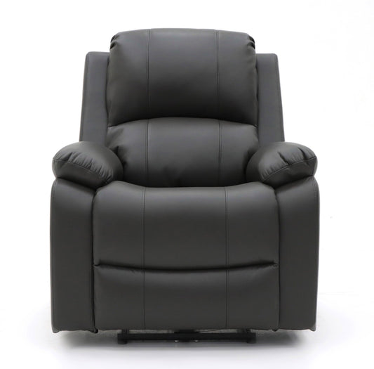 Costa Electric Recliner Sofa Black Armchair