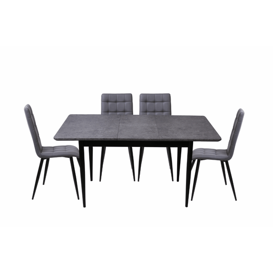 Ohio Extending Dining Table Set - Furniturezone
