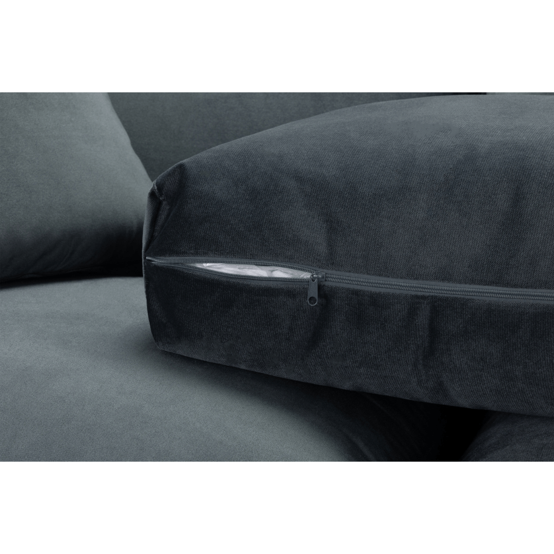 Orfeo Slate Grey U - Shape Sofa - Furniturezone