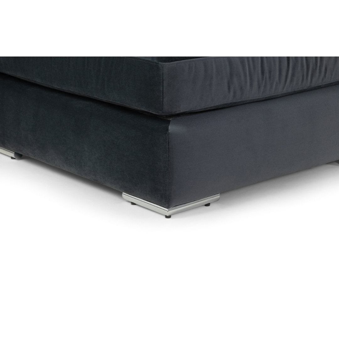 Orfeo Slate Grey U-Shape Sofa