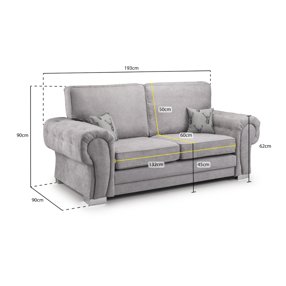 Oxford 3 store seater sofa