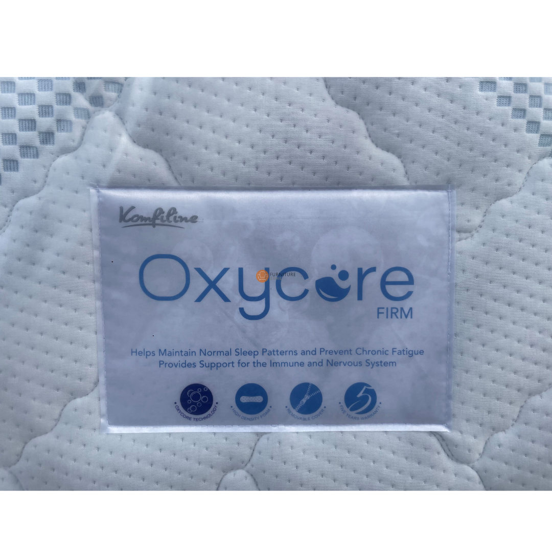 KOMFILINE Oxycore Firm Memory Foam Mattress VERY FIRM FEEL