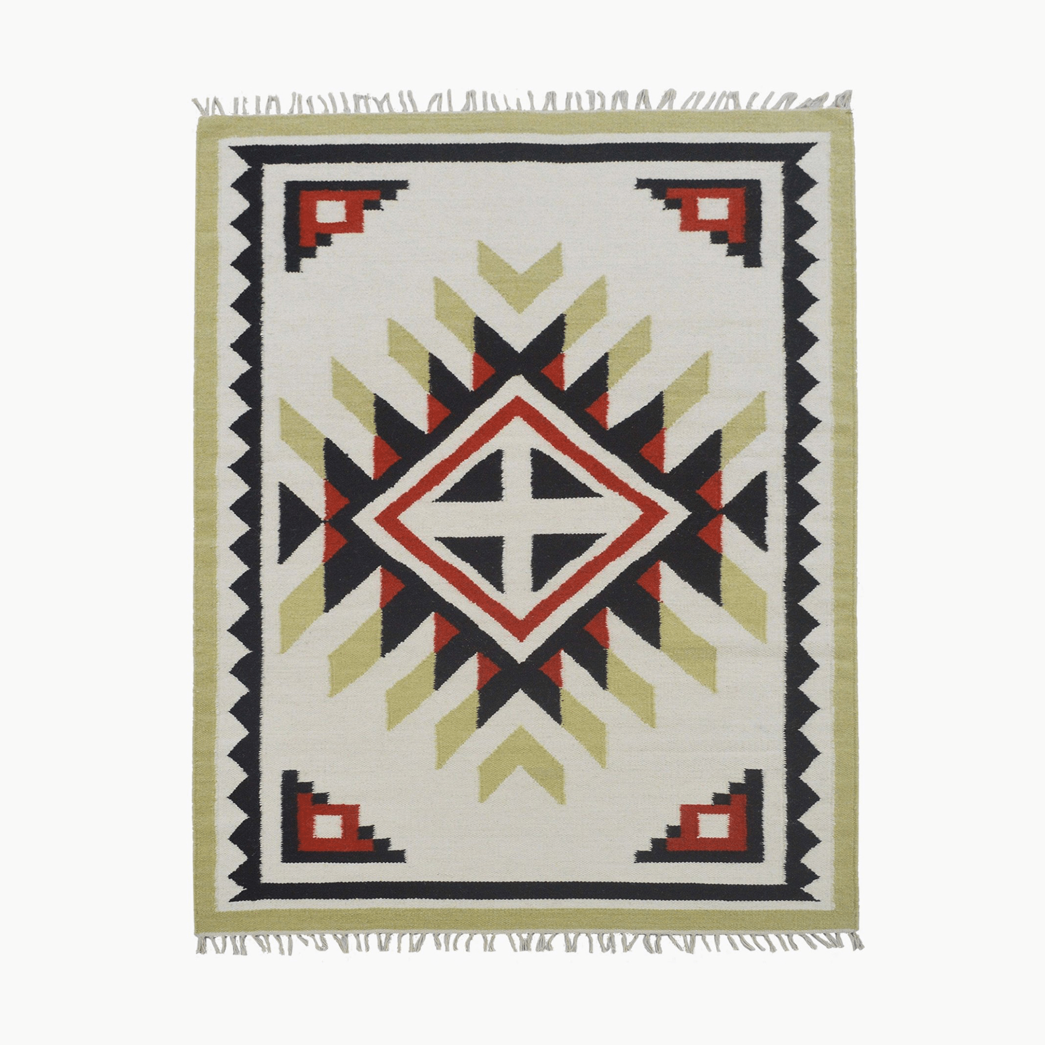 Peggy Handwoven Wool Rug - Furniturezone