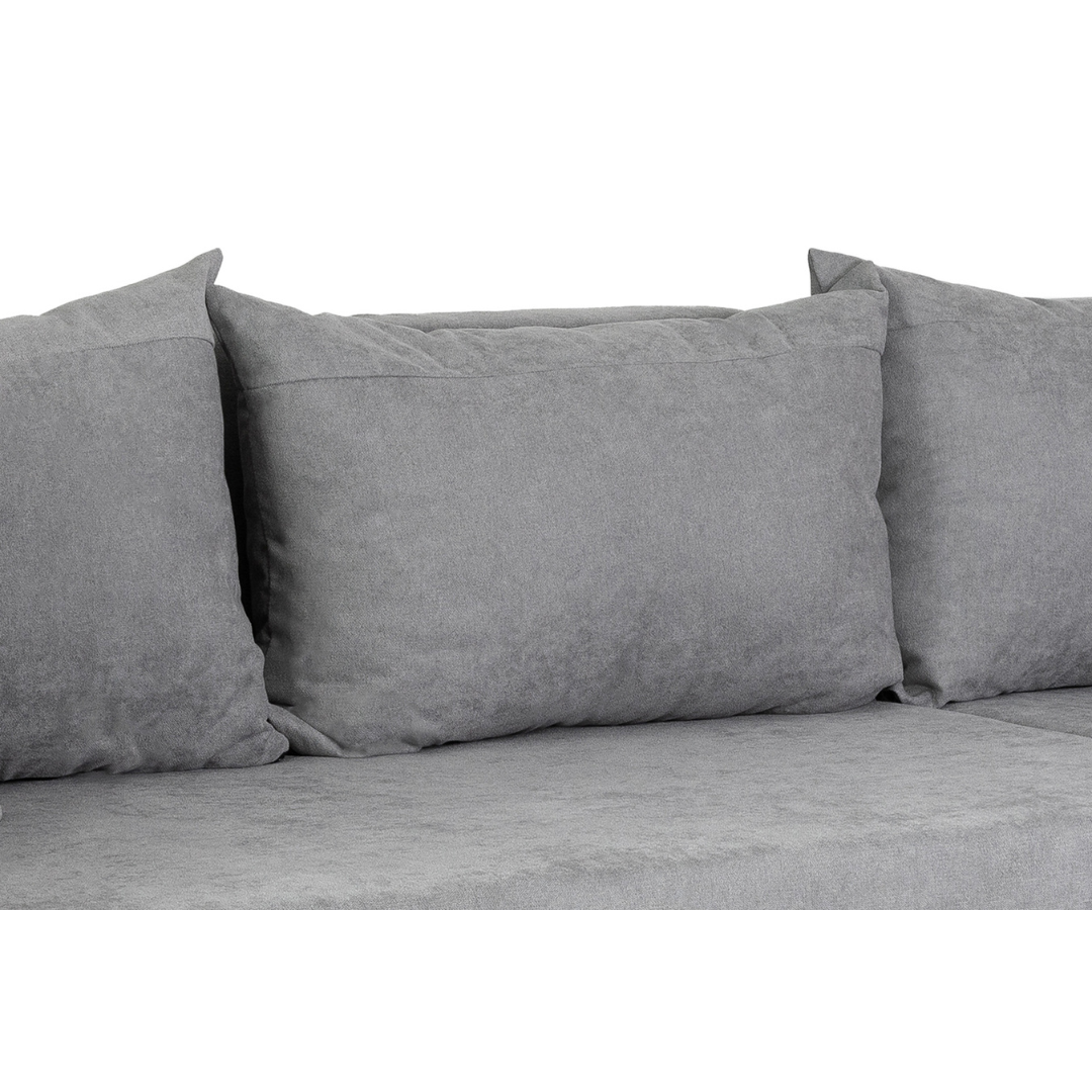 Pirlo Grey Universal Corner Sofa Bed