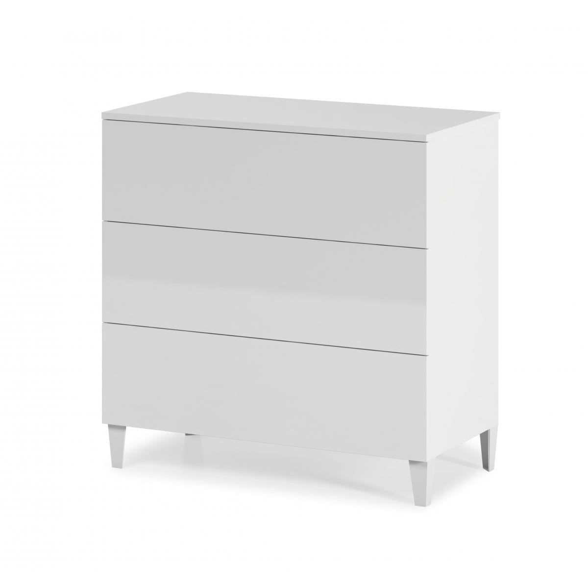 Polito 3 Drawer High Gloss Chest - Furniturezone