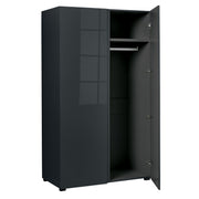 Puro Charcoal 2 Door Wardrobe - Furniturezone
