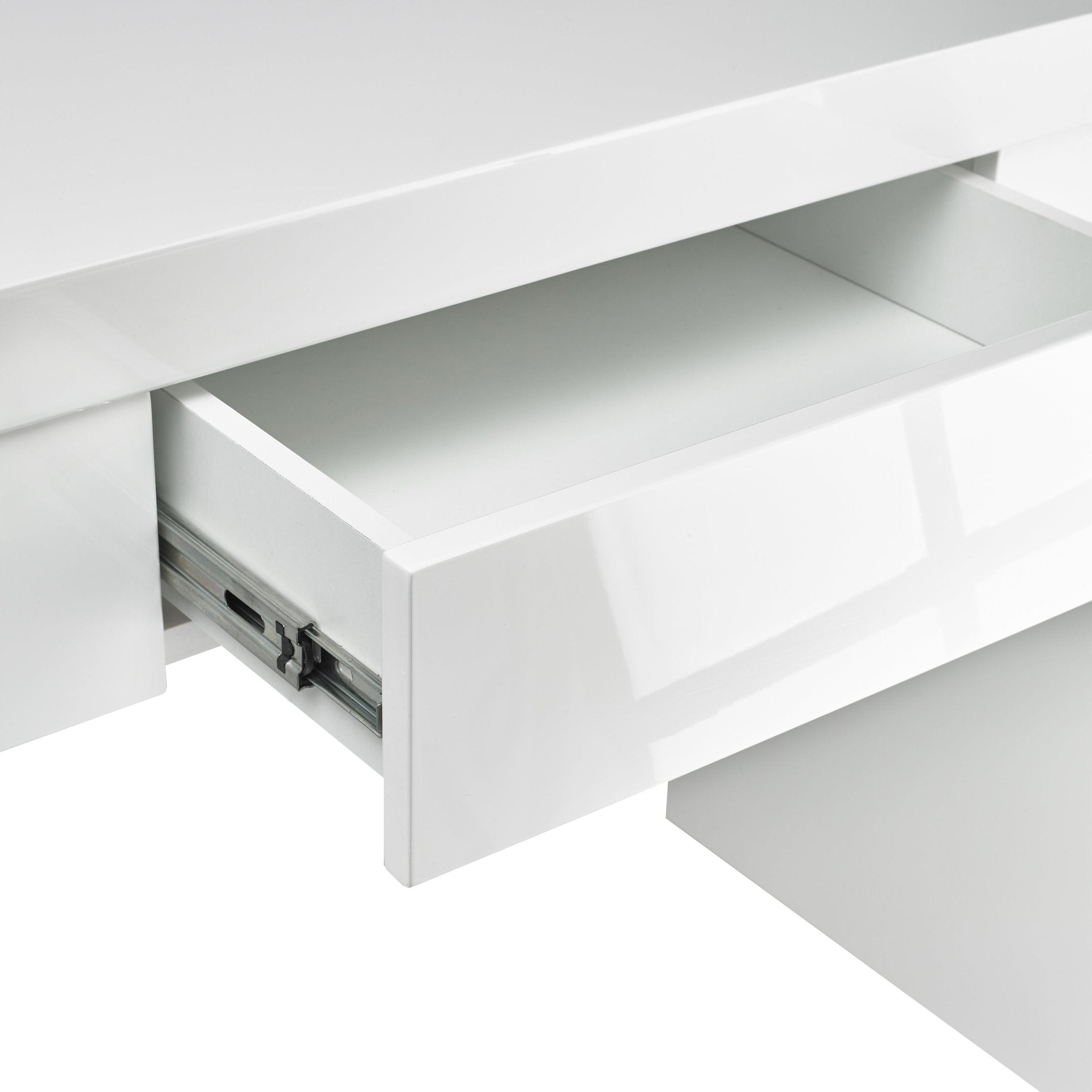 Puro White Dressing Table/Desk - Furniturezone