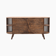 Sandar Two Door Solid Wooden Cabinet - Furniturezone