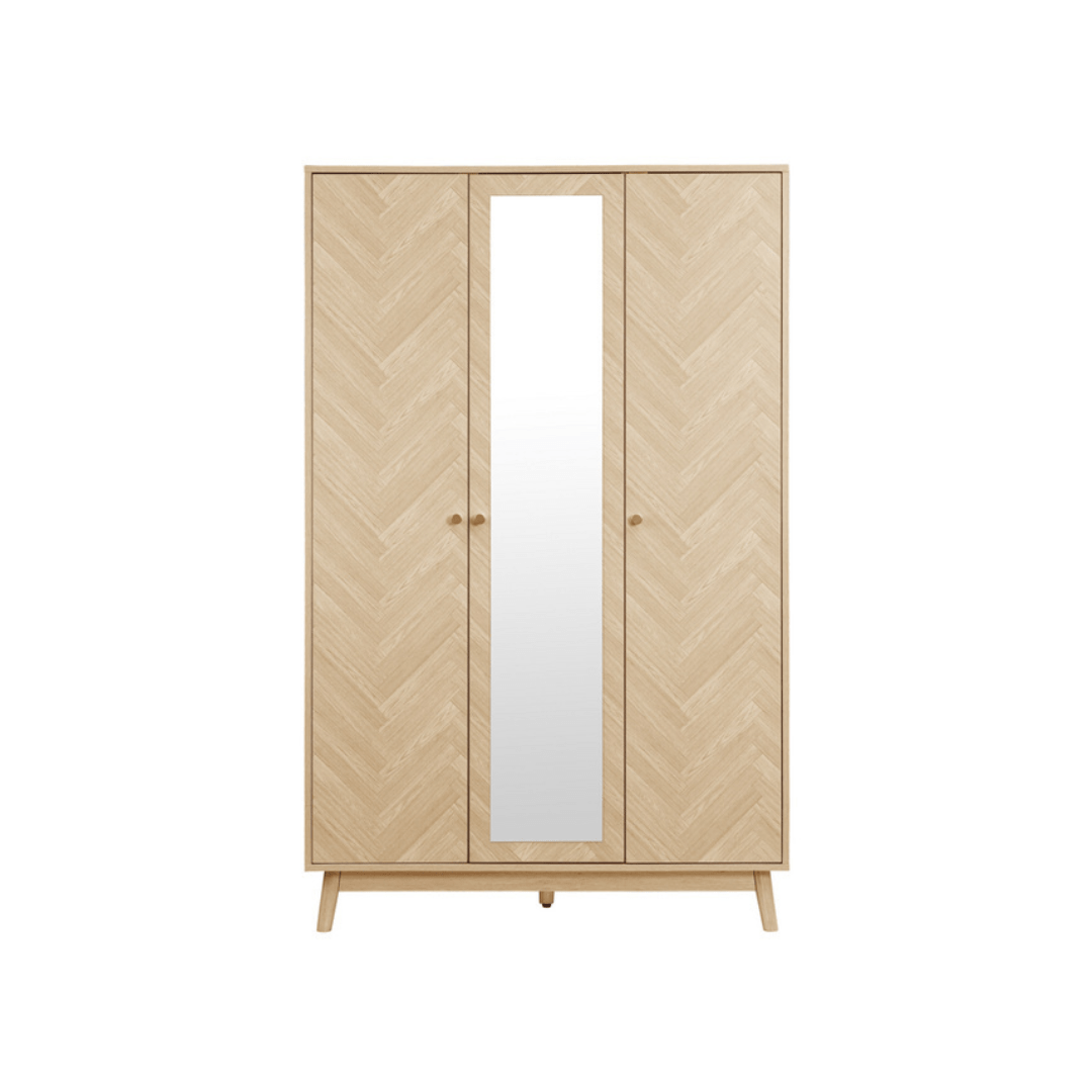 Sante Three Door Wardrobe - Furniturezone