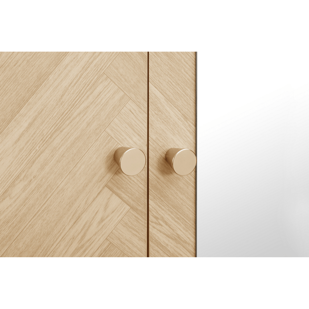 Sante Three Door Wardrobe - Furniturezone