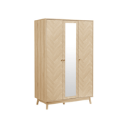 Sante Three Door Wardrobe - Furniturezone